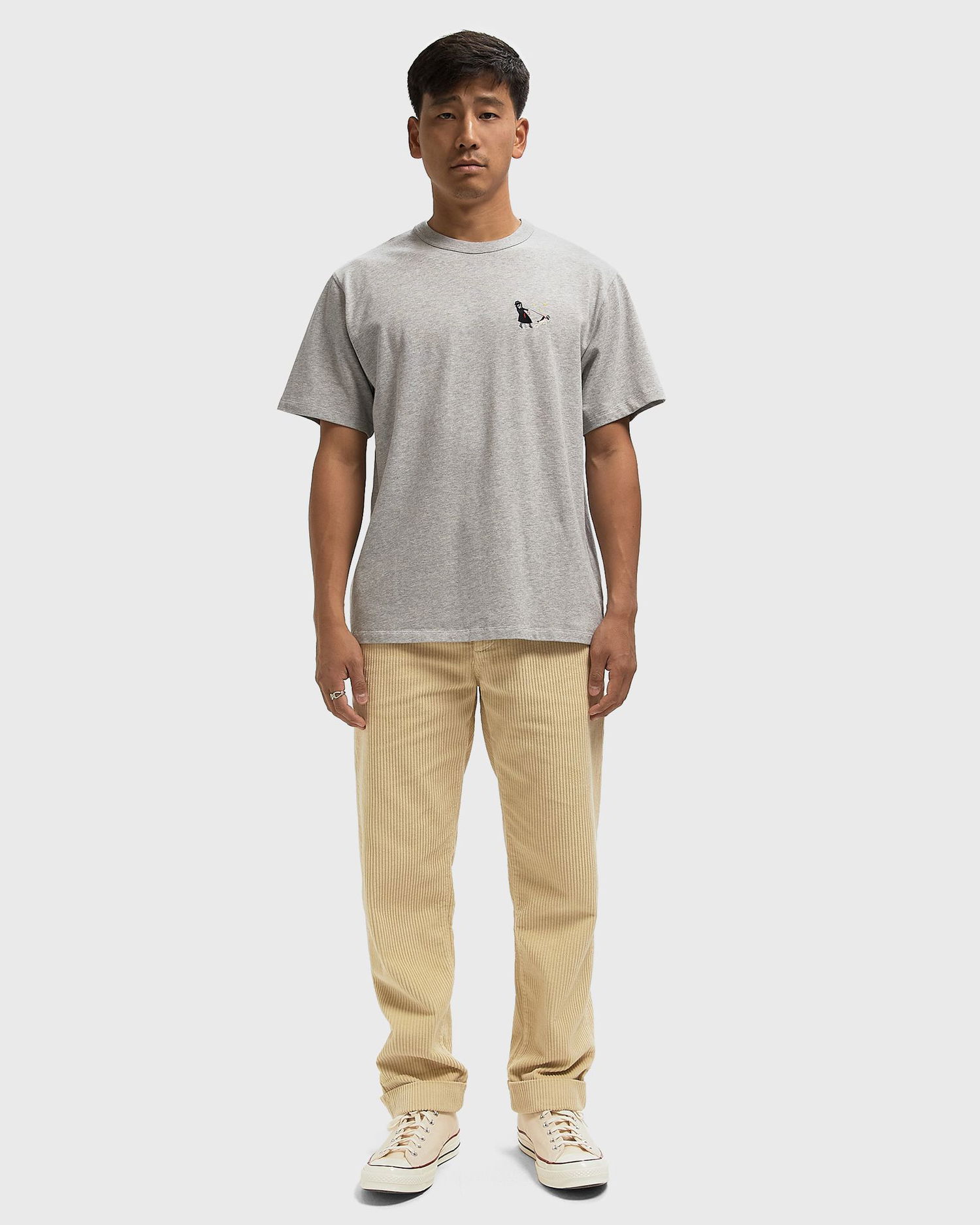 Tričko Edmmond Studios Walker Graphic T-Shirt Šedá | 325-30-27840, 1