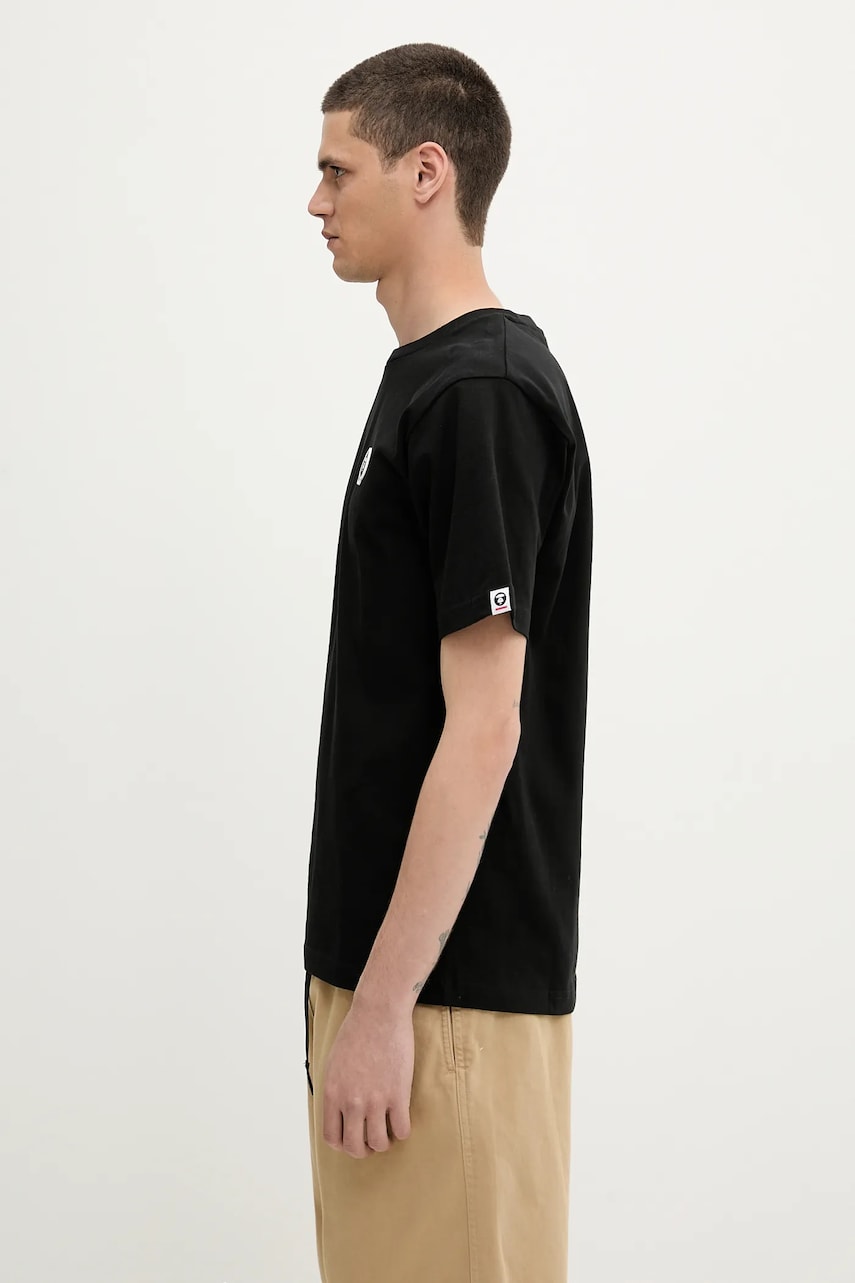 Tričko AAPE by A Bathing Ape AAPE Spades Now T-Shirt Čierna | AAPTEM1599XXO, 1