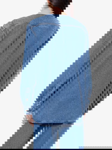Košeľa TOTEME Denim Shirt Modrá | 242WRT1746FB0045167, 3