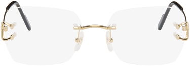 Slnečné okuliare Cartier C de Cartier Square Rimless Glasses Metalická | CT0416O-001, 0