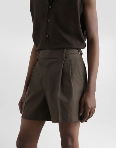 Šortky Dolce & Gabbana Dolce & Gabbana Cotton Gabardine Shorts with Belt Hnedá | GP10WTFUFNVM1348, 3