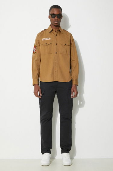 Košeľa Human Made Boy Scout Regular Fit Shirt Hnedá | HM27SH001, 1