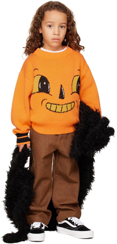 Sveter Perks And Mini Perks and Mini Kids Jack-O-Lantern Sweater Oranžová | 55004, 3