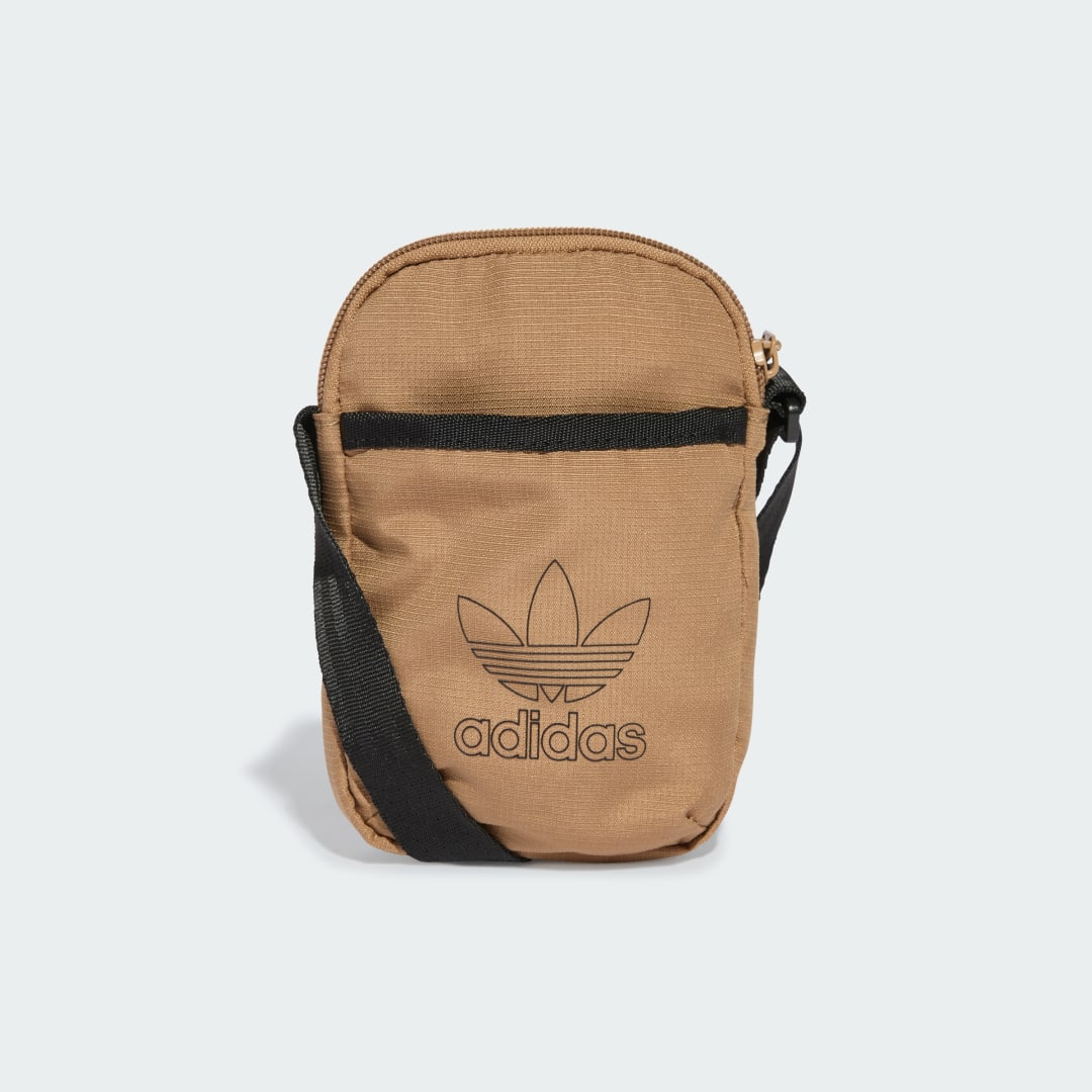Taška cez rameno adidas Performance Adicolor Festival Bag Hnedá | JW3860, 0