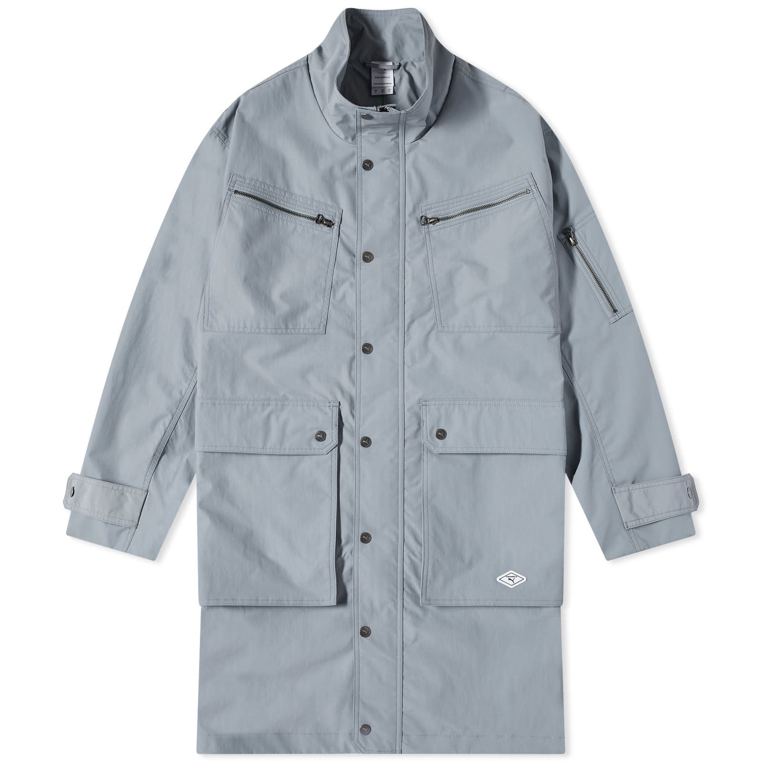 Kabáty Puma Nanamica x Woven Coat Tradewinds Šedá | 539851-85, 0