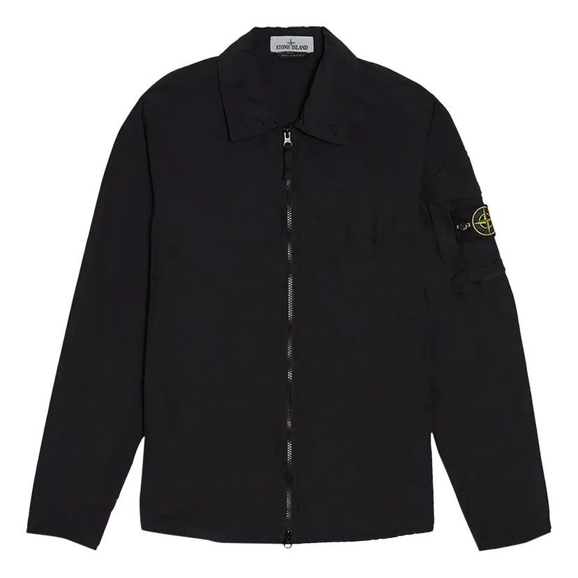 Vetrovka Stone Island Stone Island Light Overshirt Čierna | 761510502-V0029