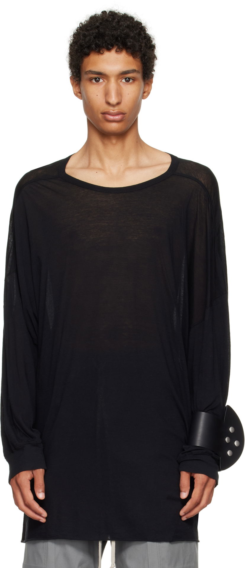 Tričko Rick Owens Rick Owens Concordians Tommy T-Shirt Čierna | RU02E1276 UC