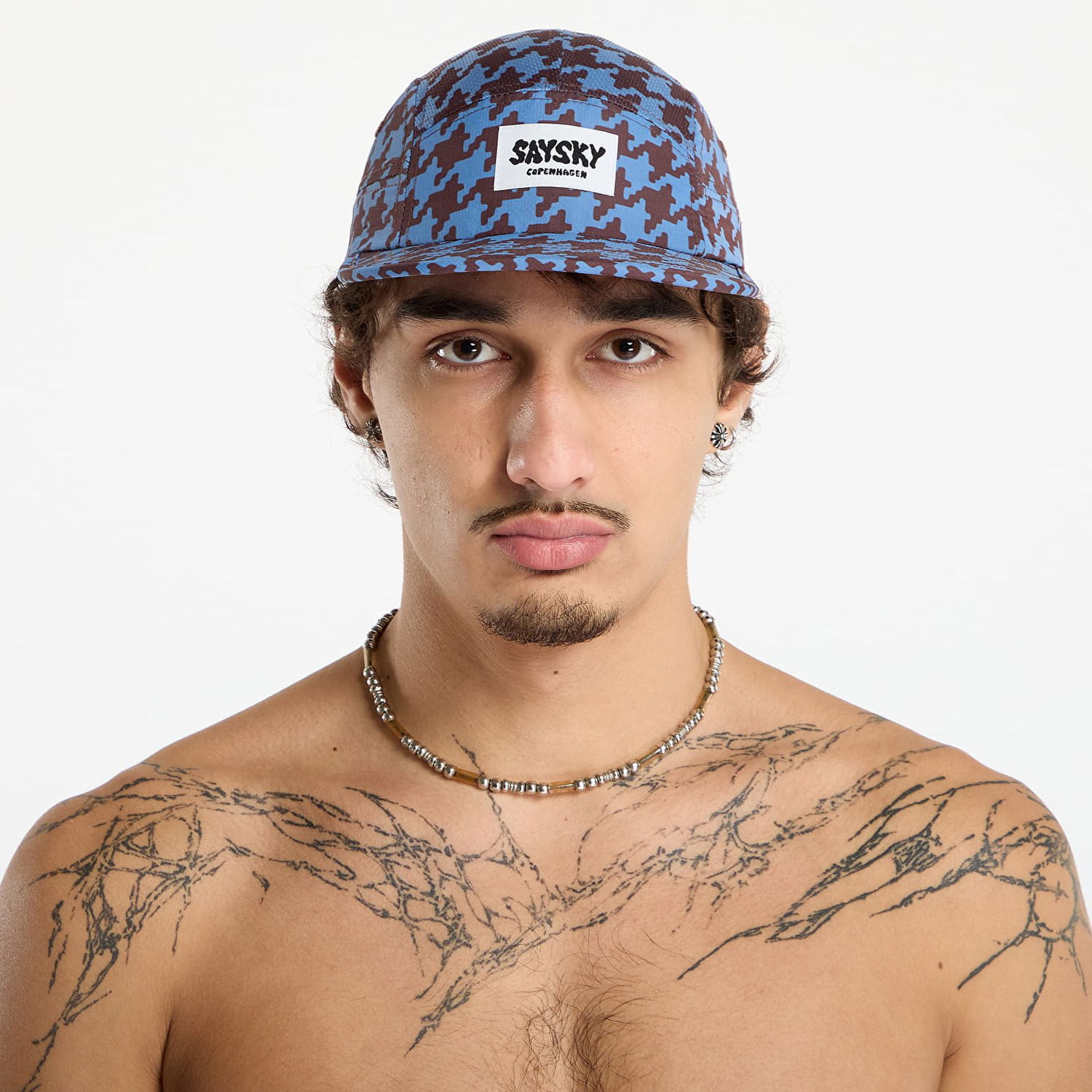 Šiltovka Saysky Combat Houndstooth Print Universal Fit 5-Panel Cap Rôznofarebný | OUACA101C1047, 0