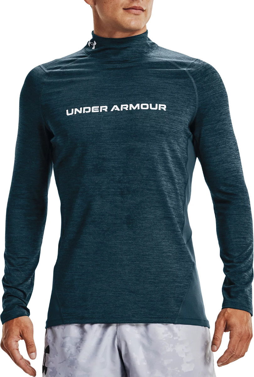 Tričko Under Armour Under Armour ColdGear Twist Mock Neck Long Sleeve Shirt Modrá | 1366069-413