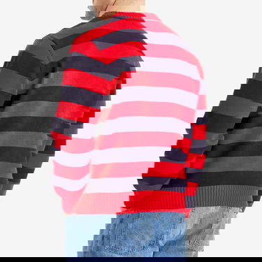 Sveter Patta Patta Stripe Flag Knit Jumper Červená | POC-SS25-7020-324-0004-084, 3