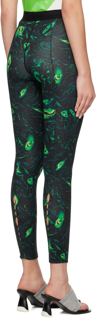 Legíny Feng Chen Wang Feng Chen Wang Phoenix Sport Leggings Zelené | FWF14LG01, 2