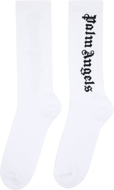 Ponožky Palm Angels Logo Socks Biela | PMRA001C99FAB0020110, 2