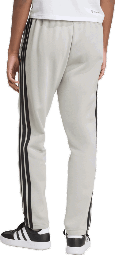 Tepláky adidas Performance Sportswear Essentials Three Stripes Fleece Open Hem Sweatpants Šedá | jx0715, 1