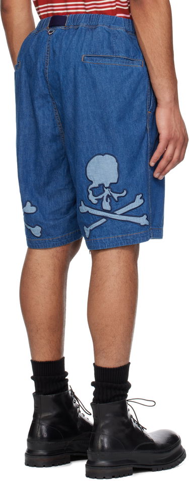 Šortky Mastermind WORLD Mastermind World Belted Easy Denim Shorts Modrá | MW25S14-PA007-002, 2