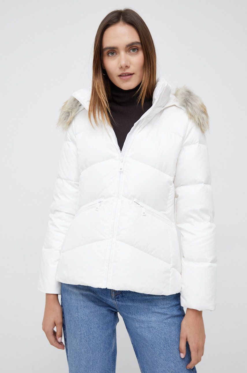 Prešívaná bunda CALVIN KLEIN Puffer Jacket Biela | K20K204952.9BYY, 0