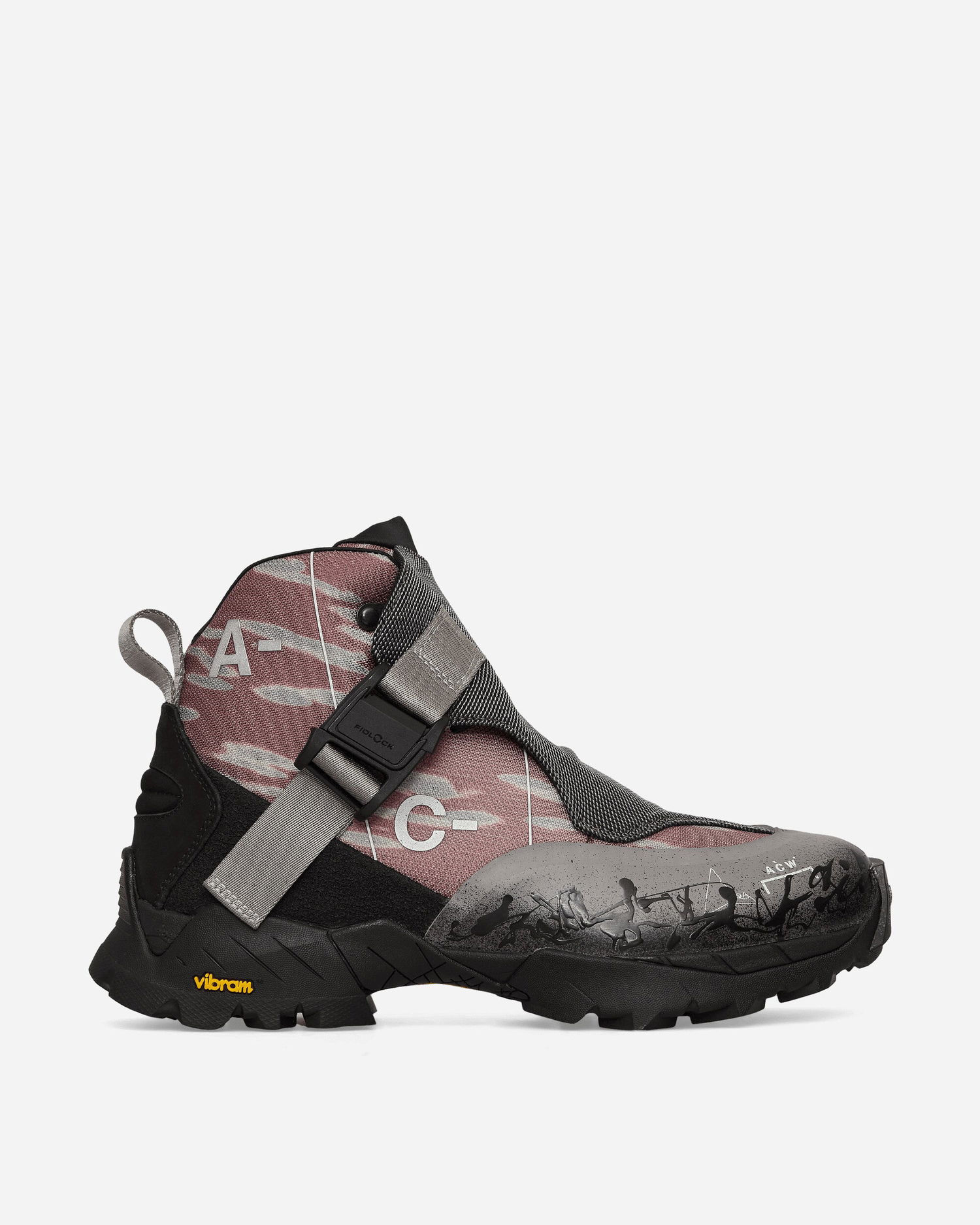 Tenisky a topánky ROA A-COLD-WALL* Andreas Buckle Boots Burnt Red Ružová | ACWUF055-A 083, 1