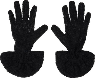 Rukavice Anna Sui Anna Sui Short Lace Gloves Čierna | 1125L94, 1
