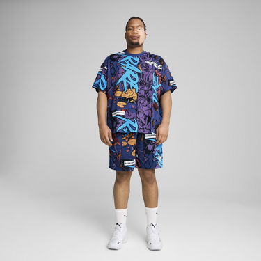Šortky Puma Melo Phoenix Basketball Shorts Fialová | 630689_01, 5