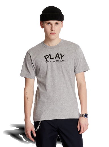 Tričko Comme des Garçons PLAY Tee Šedá | AZT072 grey