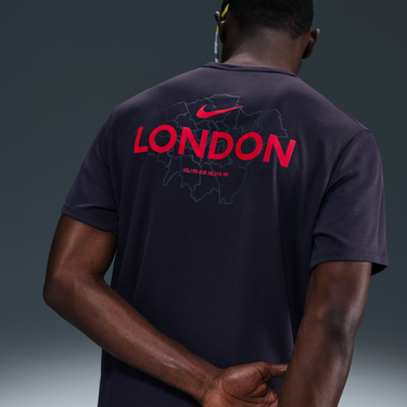 Tričko Nike Nike Miler Running T-Shirt Navy | IF5753-540, 1