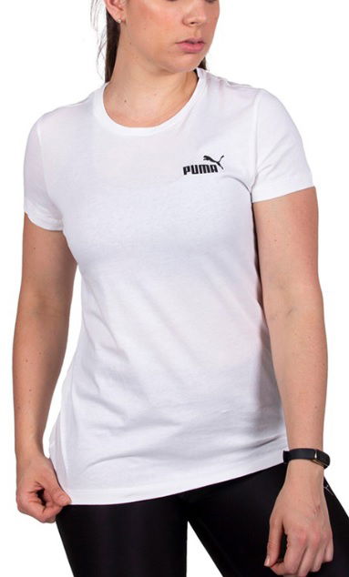 Tričko Puma T-Shirt Small Logo Biela | 586776-02