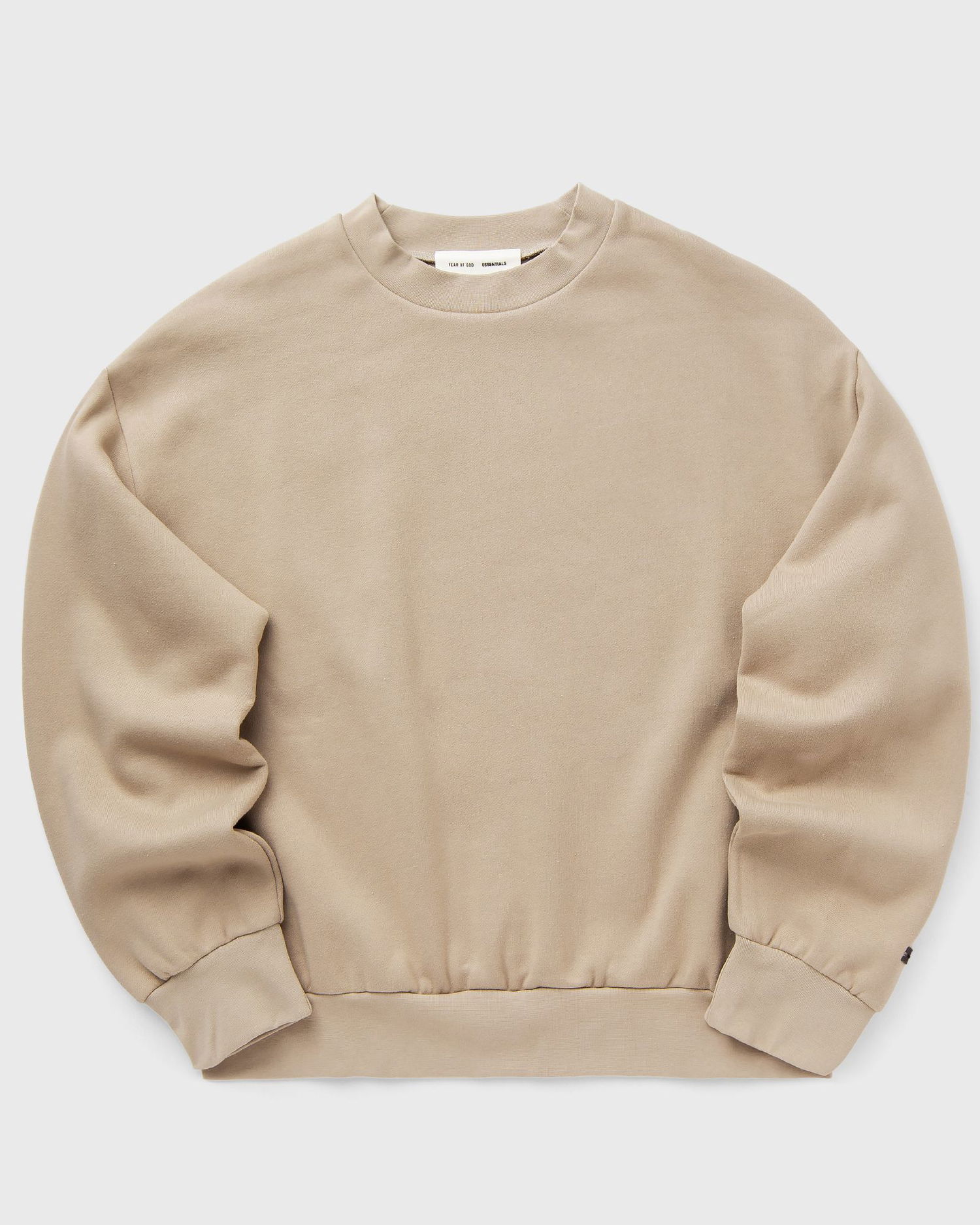 Mikina Fear of God Classic Fit Fleece Crewneck Sweatshirt Béžová | 192SP252041F-198, 0