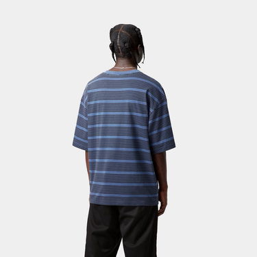 Tričko Carhartt WIP Hanson Stripe Jupiter Garment Dyed T-Shirt Rôznofarebný | I035982_9, 1