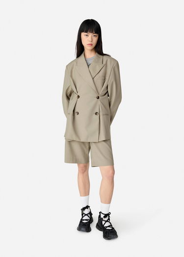 Kabáty AXEL ARIGATO Tailored Double-Breasted Blazer Zelené | A2873002, 4