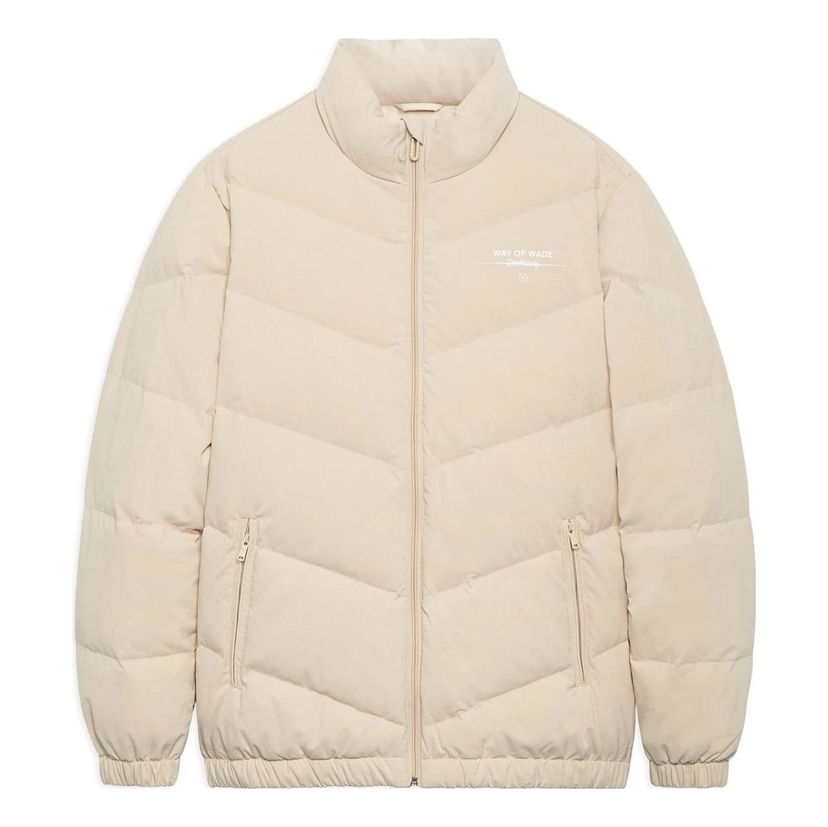 Prešívaná bunda Li-Ning Wade Graphic Down Jacket Béžová | AYMS143-4