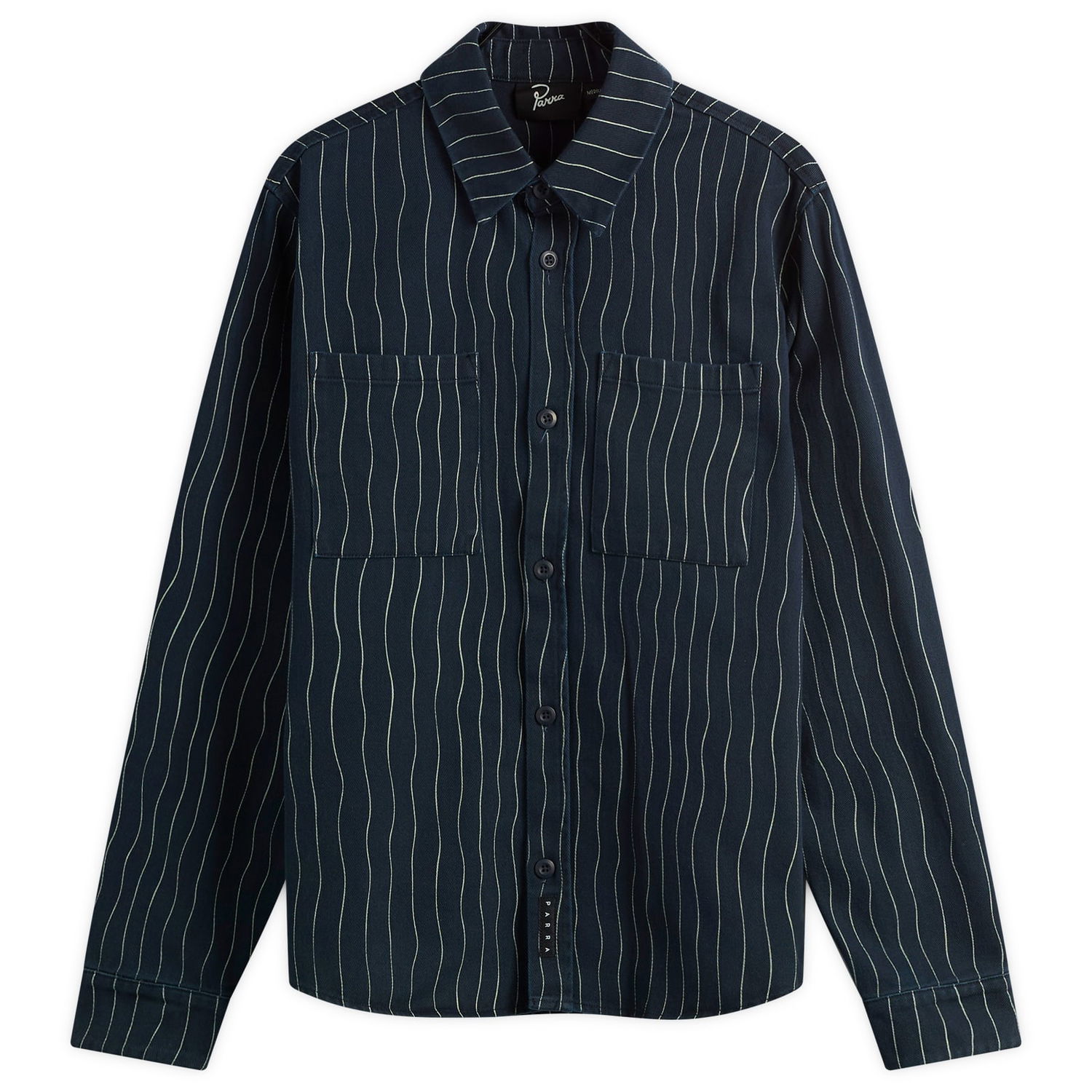 Košeľa By Parra Parra Meandering Lines Shirt, Size Large Navy | 54236-NBL, 1