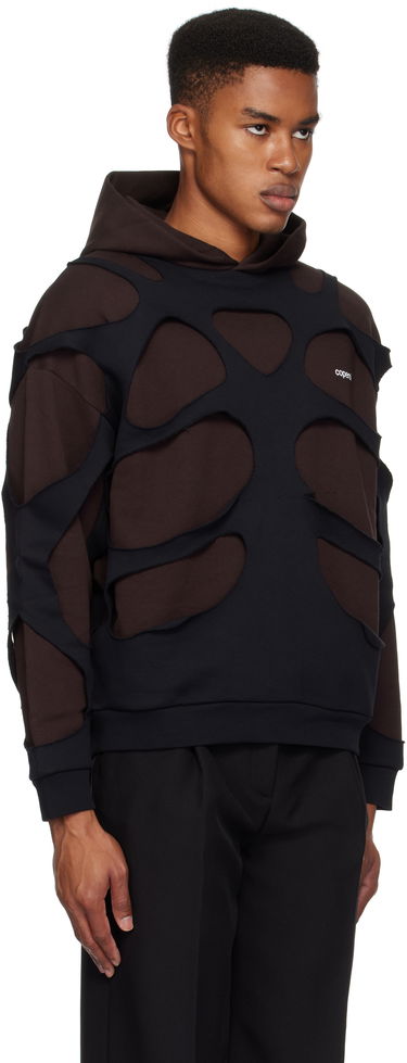 Mikina Coperni Laser-Cut Hoodie Hnedá | COPJS110523MEN, 1