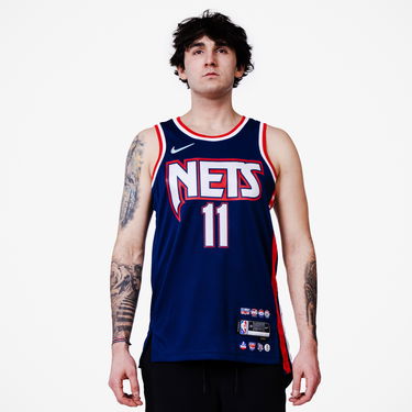 Dres Nike Dri-Fit Kyrie Irving Brooklyn Nets City Edition NBA Swingman Jersey Navy | DB4018-400, 0