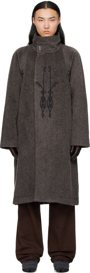 Kabáty KIKO KOSTADINOV Kormos Military Coat Šedá | KKAW25C01-44, 0