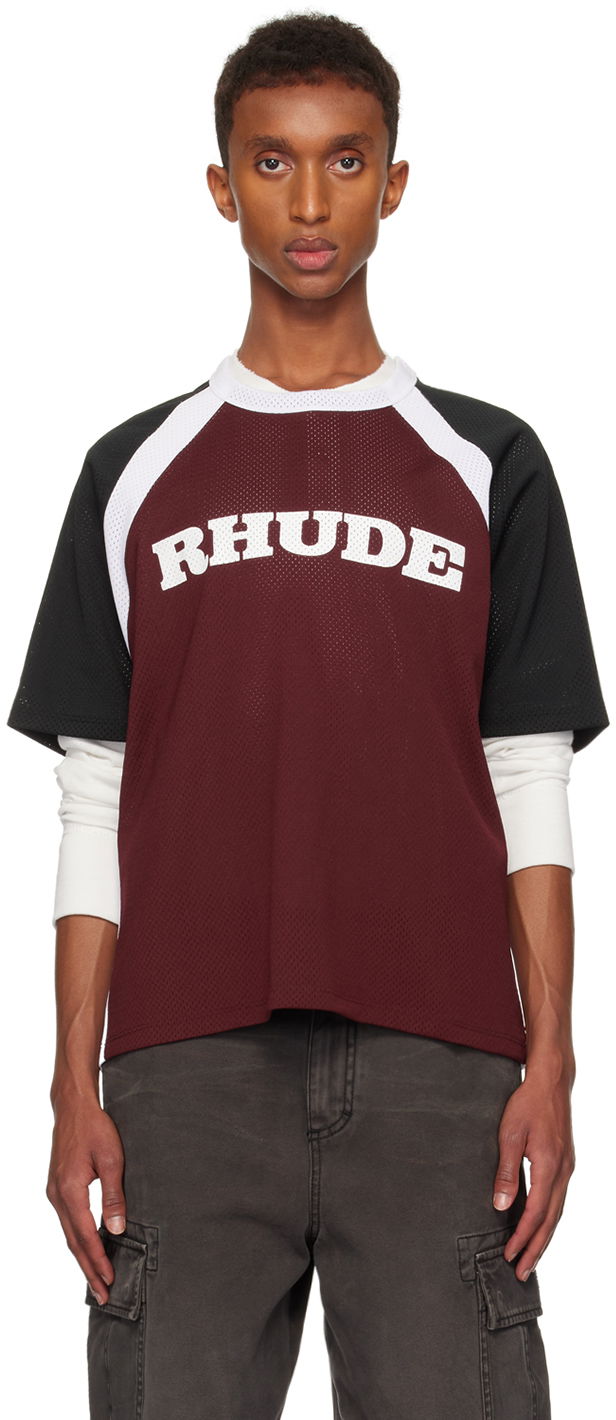 Tričko Rhude Racing Logo T-shirt Červená | RHFW24SR01180, 0