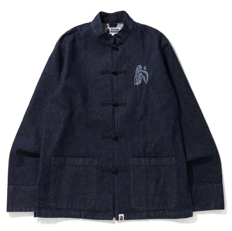 Indigo Tiger Shark China Jacket