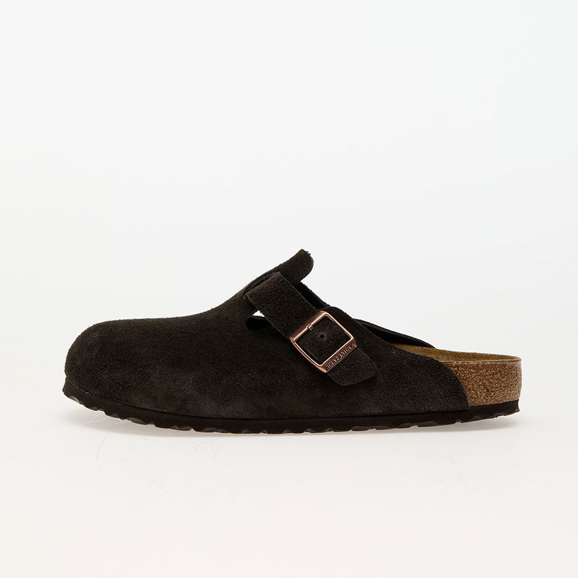 Tenisky a topánky Birkenstock Boston Suede Leather Čierna | 60901