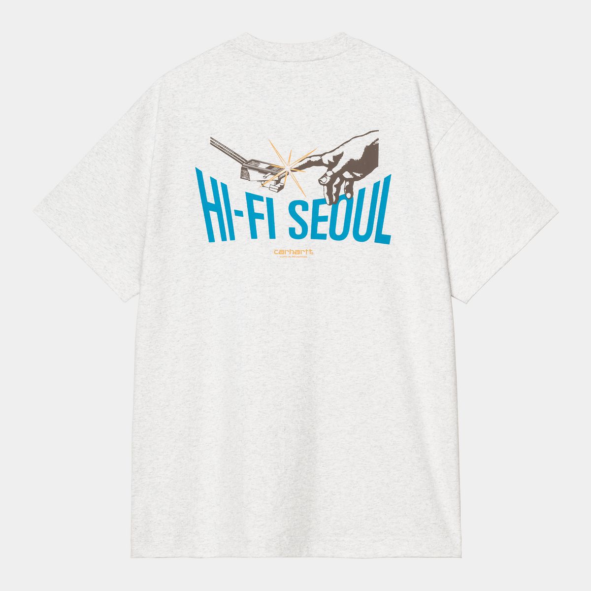 Tričko Carhartt WIP Carhartt WIP Kompakt T-Shirt Šedá | A252057_9, 1