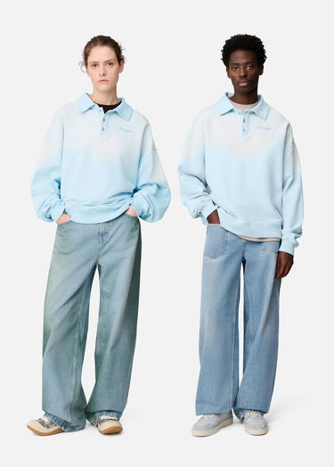 Sveter AXEL ARIGATO Maze Polo Sweater Modrá | A3843001, 9