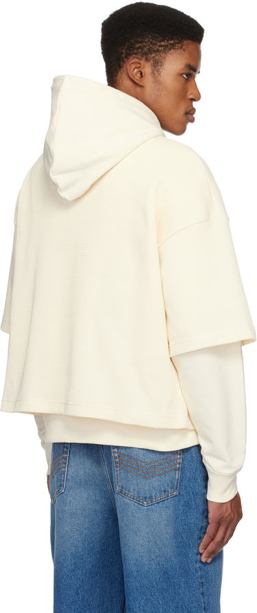 Mikina Jean Paul Gaultier Jean Paul Gaultier Oversized JPG Hoodie Béžová | 25/33-F-SW050E-J076-03, 2