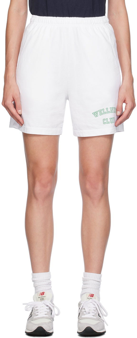 Šortky Sporty & Rich Wellness Club Shorts Biela | SH021S407WW, 0