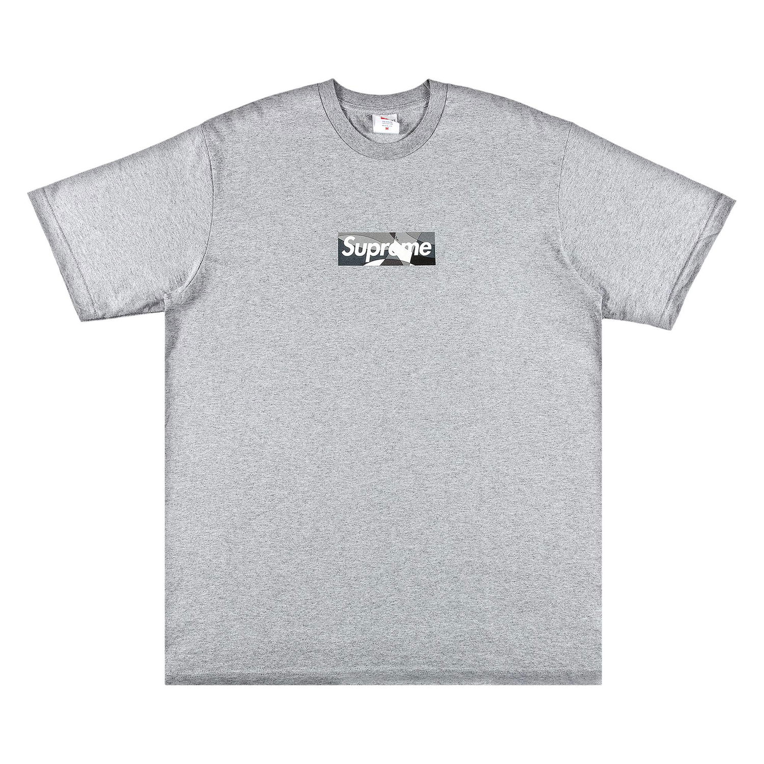 Tričko Supreme Emilio Pucci x Box Logo Tee Šedá | SS21T4 HEATHER GREY BLACK, 1