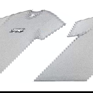 Tričko Supreme Emilio Pucci x Box Logo Tee Šedá | SS21T4 HEATHER GREY BLACK, 1