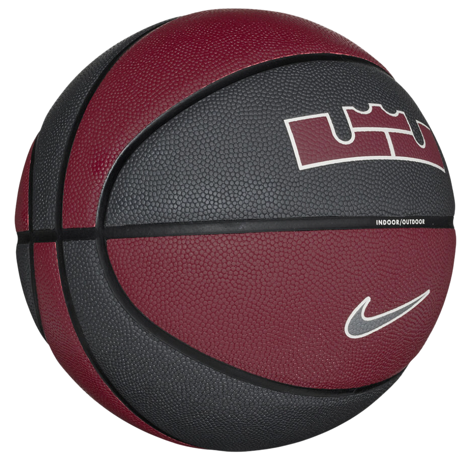 Športový doplnok Nike All Court 8P 2.0 L James Training Indoor/Outdoor Size 7 Basketball Vínová | 9017-37-52, 1