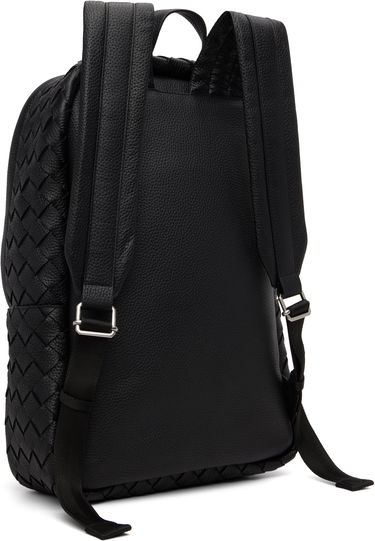 Batoh Bottega Veneta Bottega Veneta Intrecciato Leather Backpack Čierna | 833158V5I528803, 2