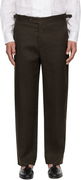 Bode Lightweight Linen Side-Buckle Trousers
