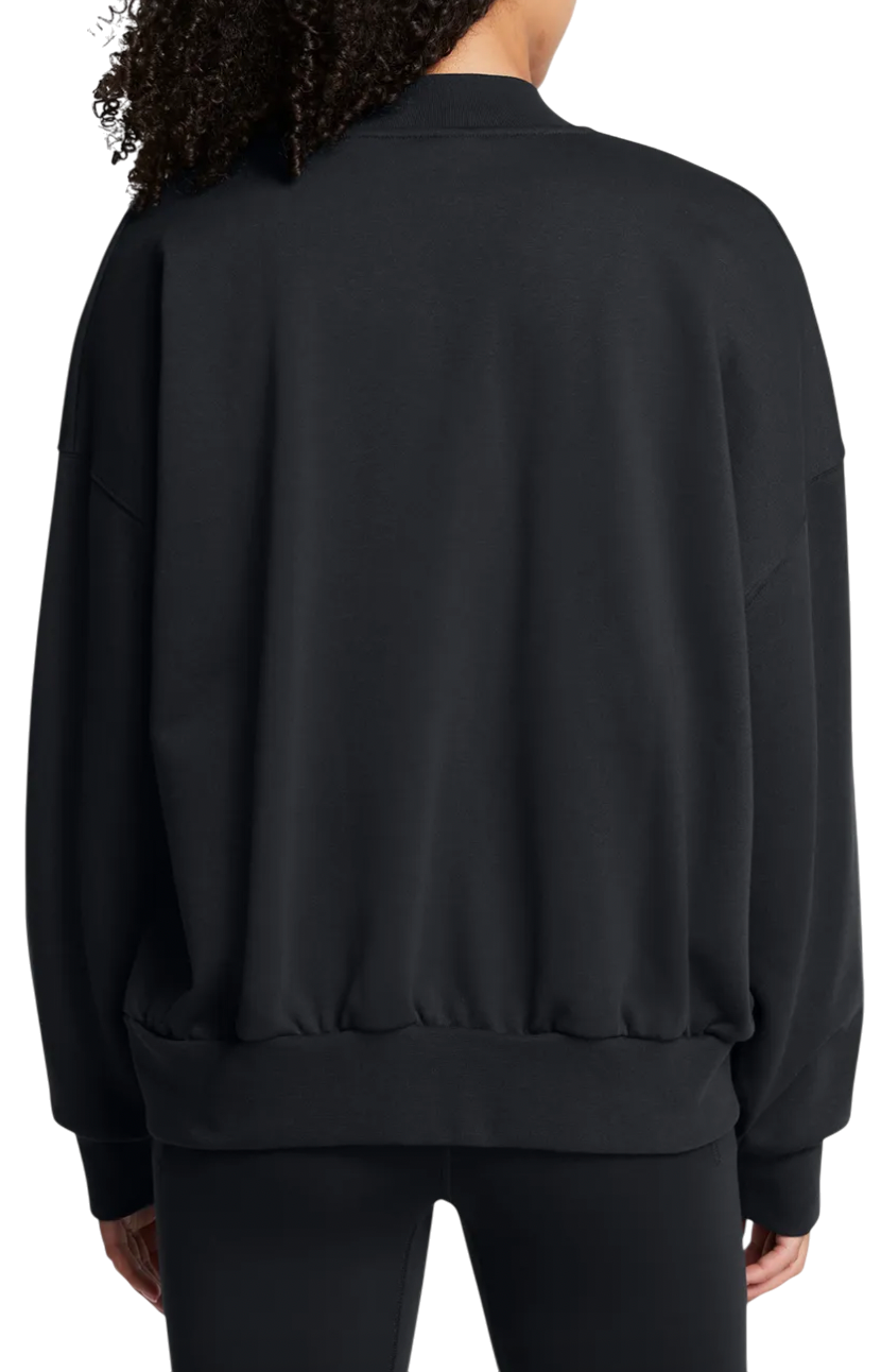 Bomber bunda Under Armour Under Armour Icon Fleece Varsity Jacket Čierna | 1386502-001, 1