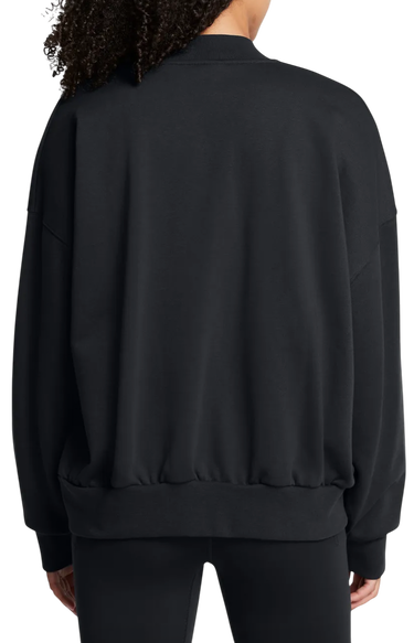 Bomber bunda Under Armour Under Armour Icon Fleece Varsity Jacket Čierna | 1386502-001, 1
