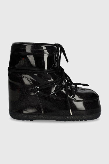 Tenisky a topánky Moon Boot MB ICON LOW GLITTER Boots Čierna | 80D1409440.N001, 1