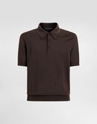 Dolce & Gabbana Short-Sleeved Cotton Polo Shirt