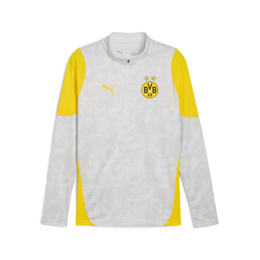 Mikina Puma Borussia Dortmund Men's Training Quarter-Zip Top Šedá | 781669_18